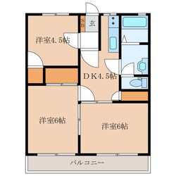 ラフィネ・ノワール今村南の物件間取画像